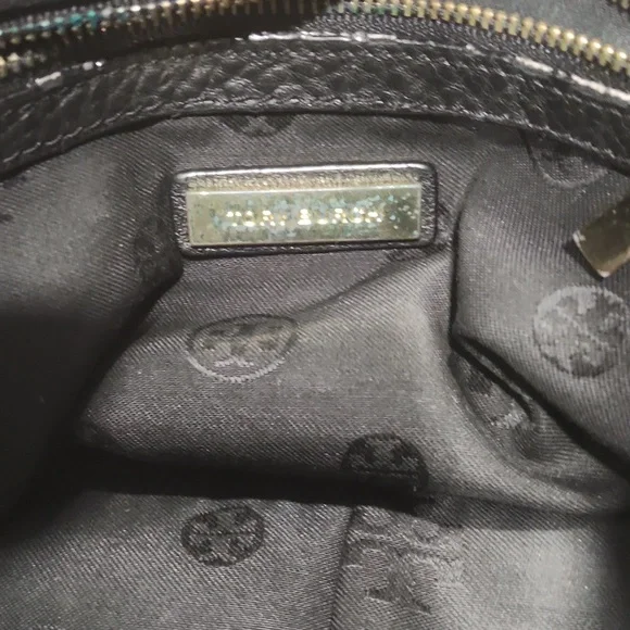 Tory Burch Black Crossbody Bag with Gold Accents - Picture 5 of 9